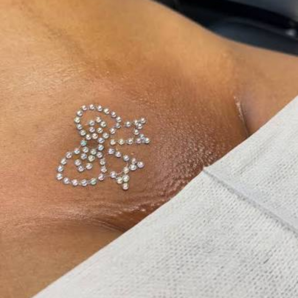 Signature Vajazzle at Honey Bare Wax Bar in Erie, CO