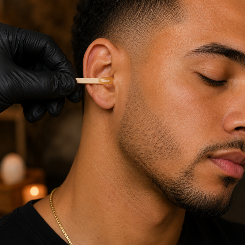 Ear Wax at Melanin Glo By Janay in Gatesville, TX