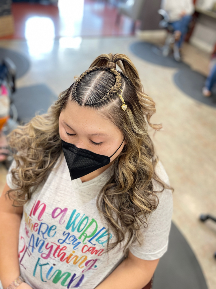 Half Head + Styling