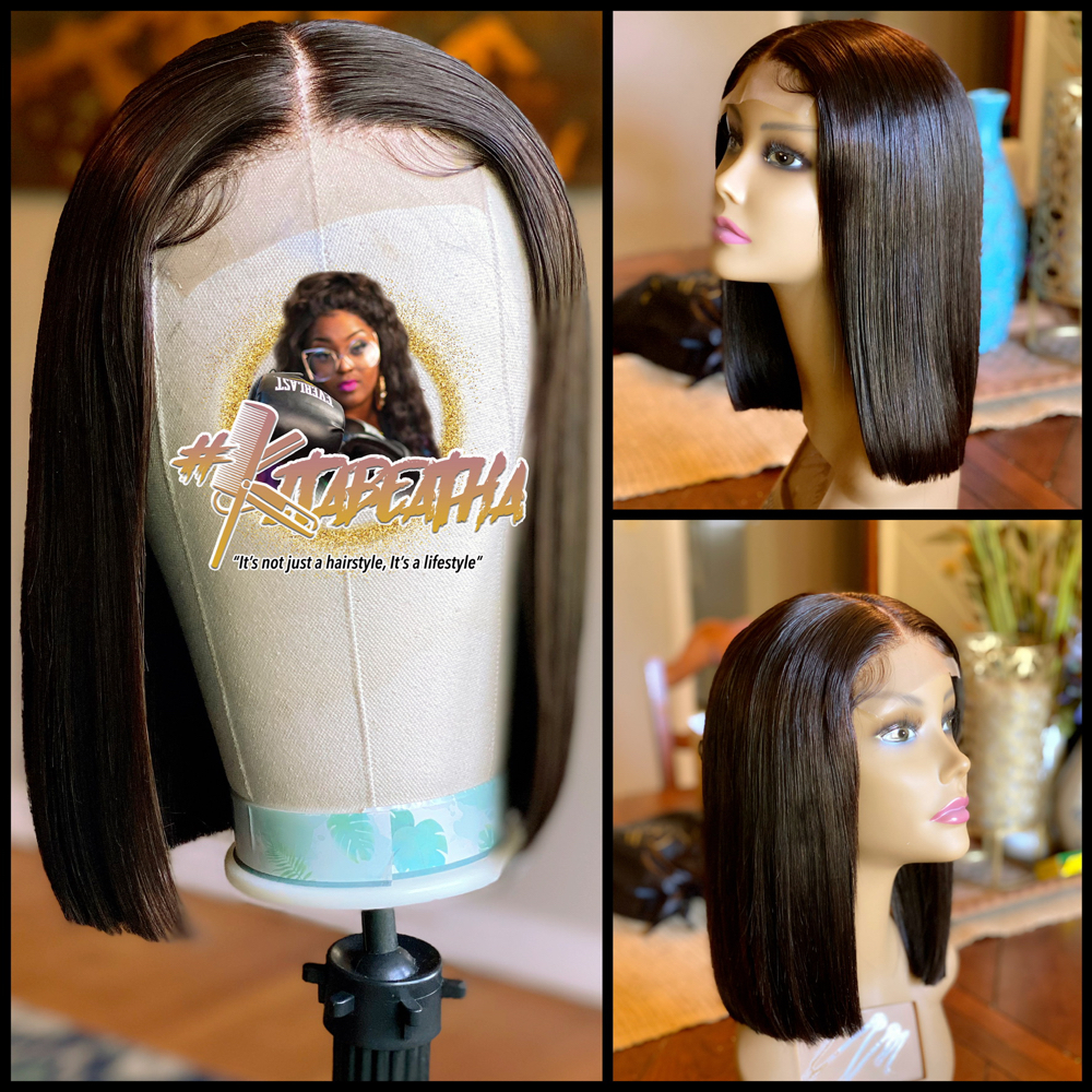Closure Bob Wig Construction