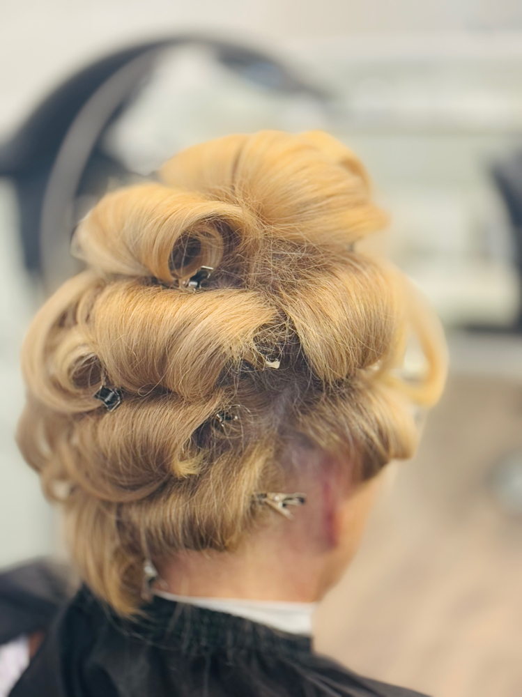 Blow Out Set & Style /iron Finish
