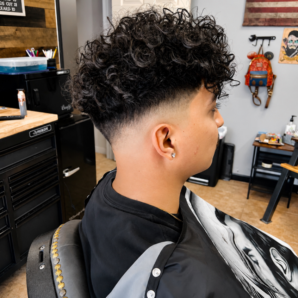 Skin fade at Grease & Glamour Garage in Lake havasu, AZ