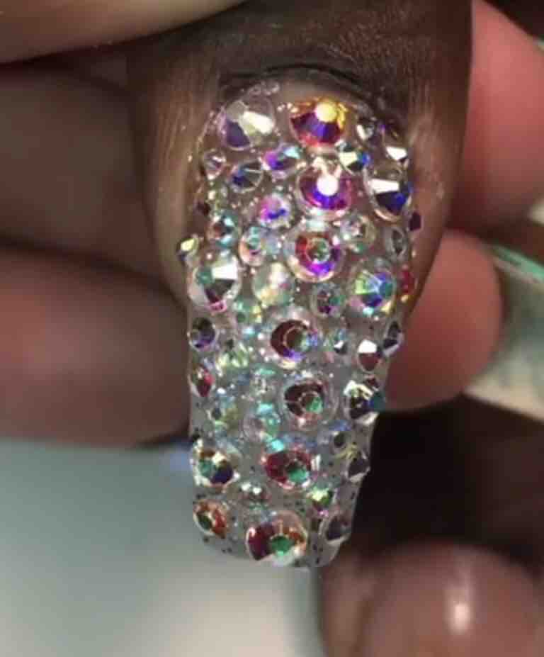 1 Full Bling Nail