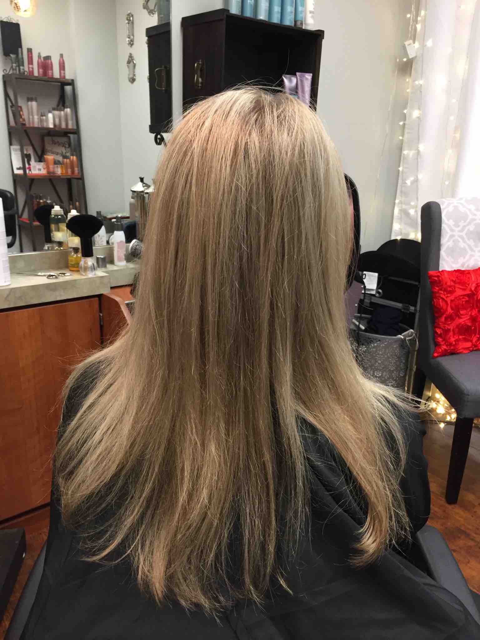 Highlight, Touch-Up and Blow Dry