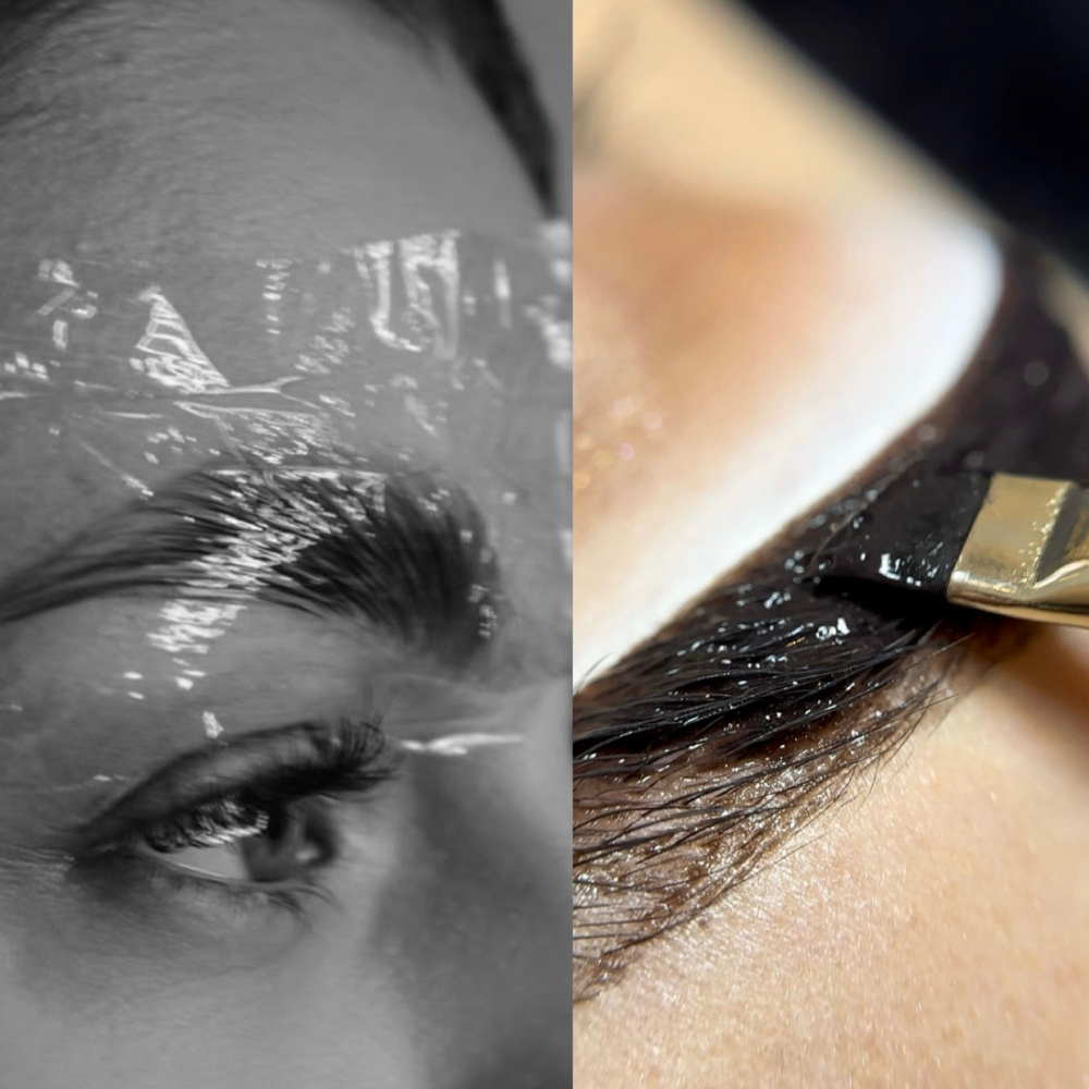 Brow Lamination + Hybrid Dye