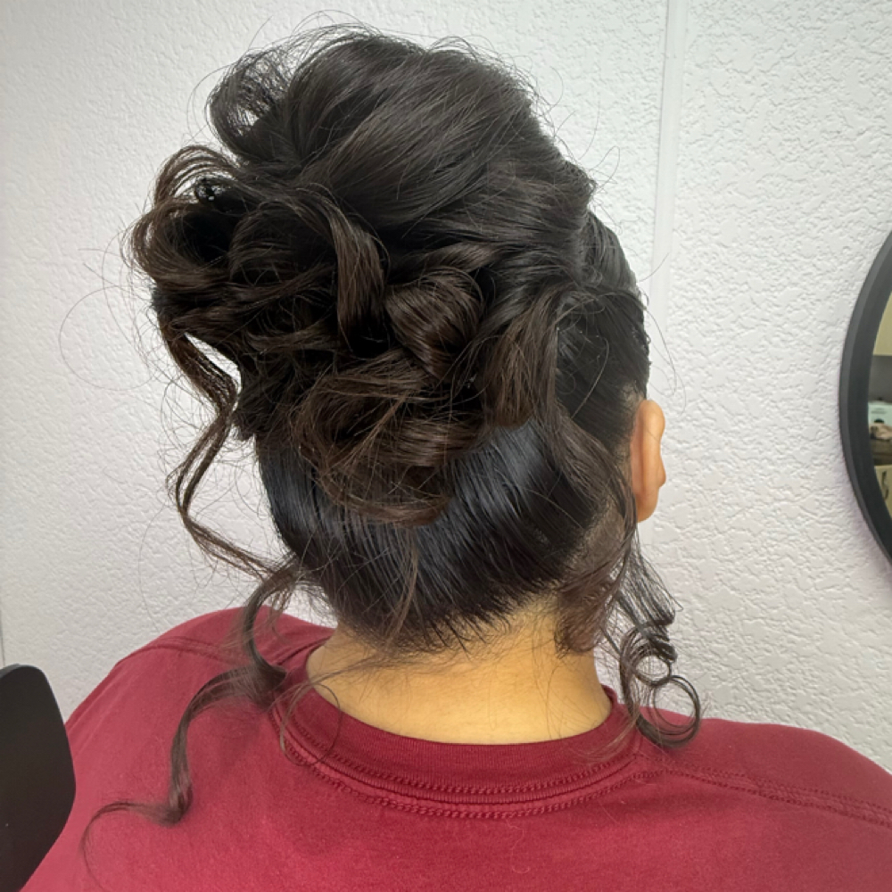 Up-Do Hair Styling at G Stylez Salon in Madison, WI