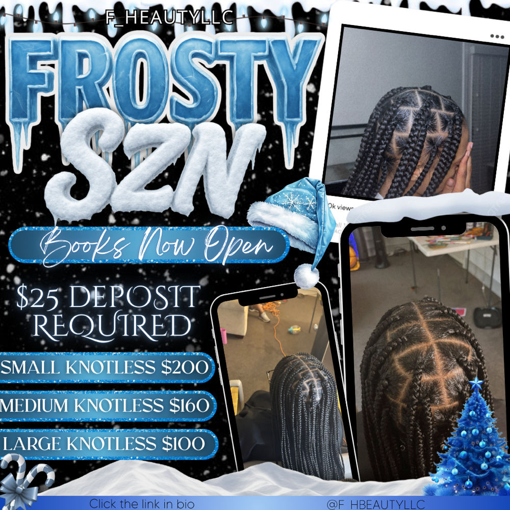 January Special Medium Knotless at F&HBeautyllc in Chattanooga, TN