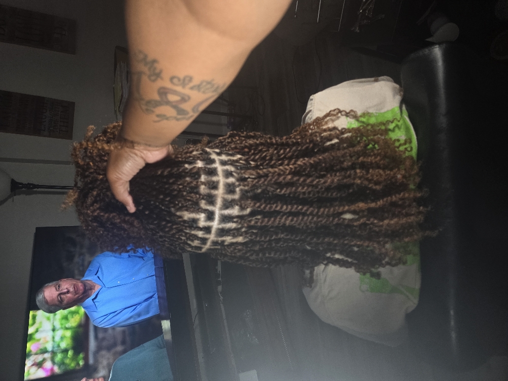 Mini Twist Synthetic Hair
