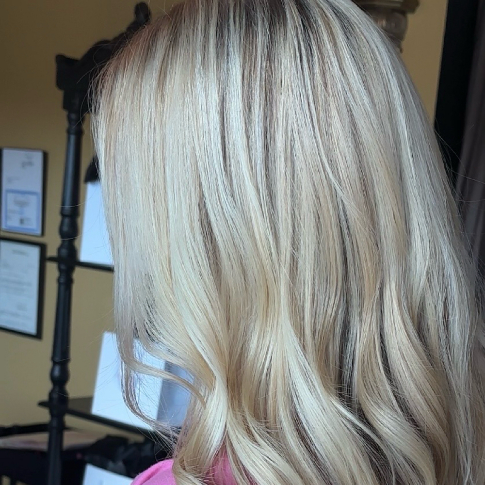 blonde refresh at hairxellarose in Kansas City, MO
