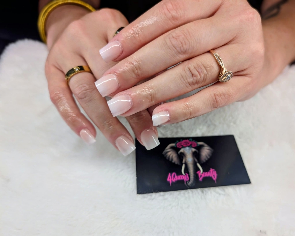 Acrylic Fill at 4 Queens Beauty in Groveton, TX