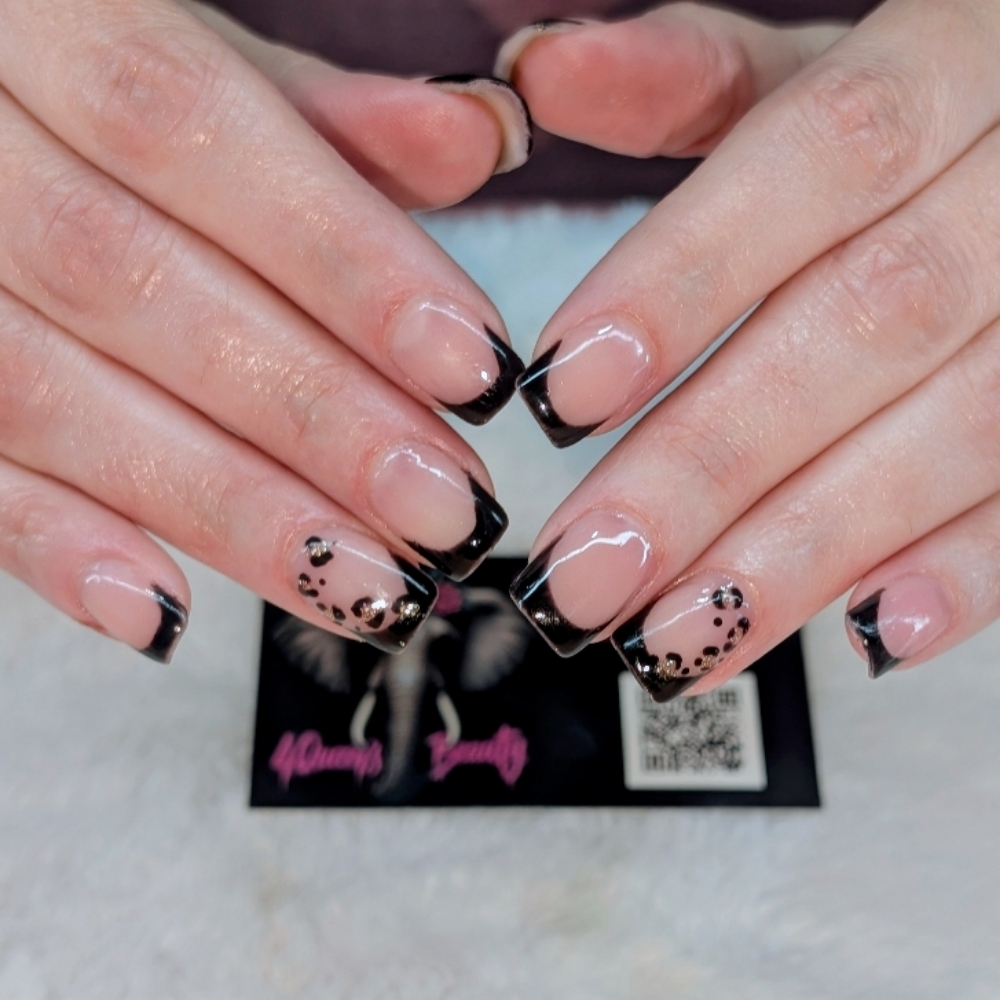 Acrylic Fill at 4 Queens Beauty in Groveton, TX