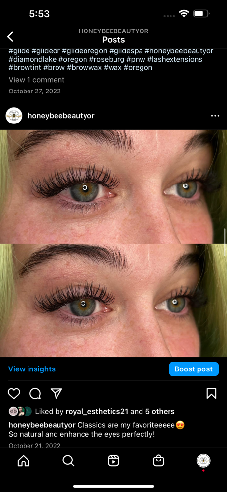 Full Set Of Lashes