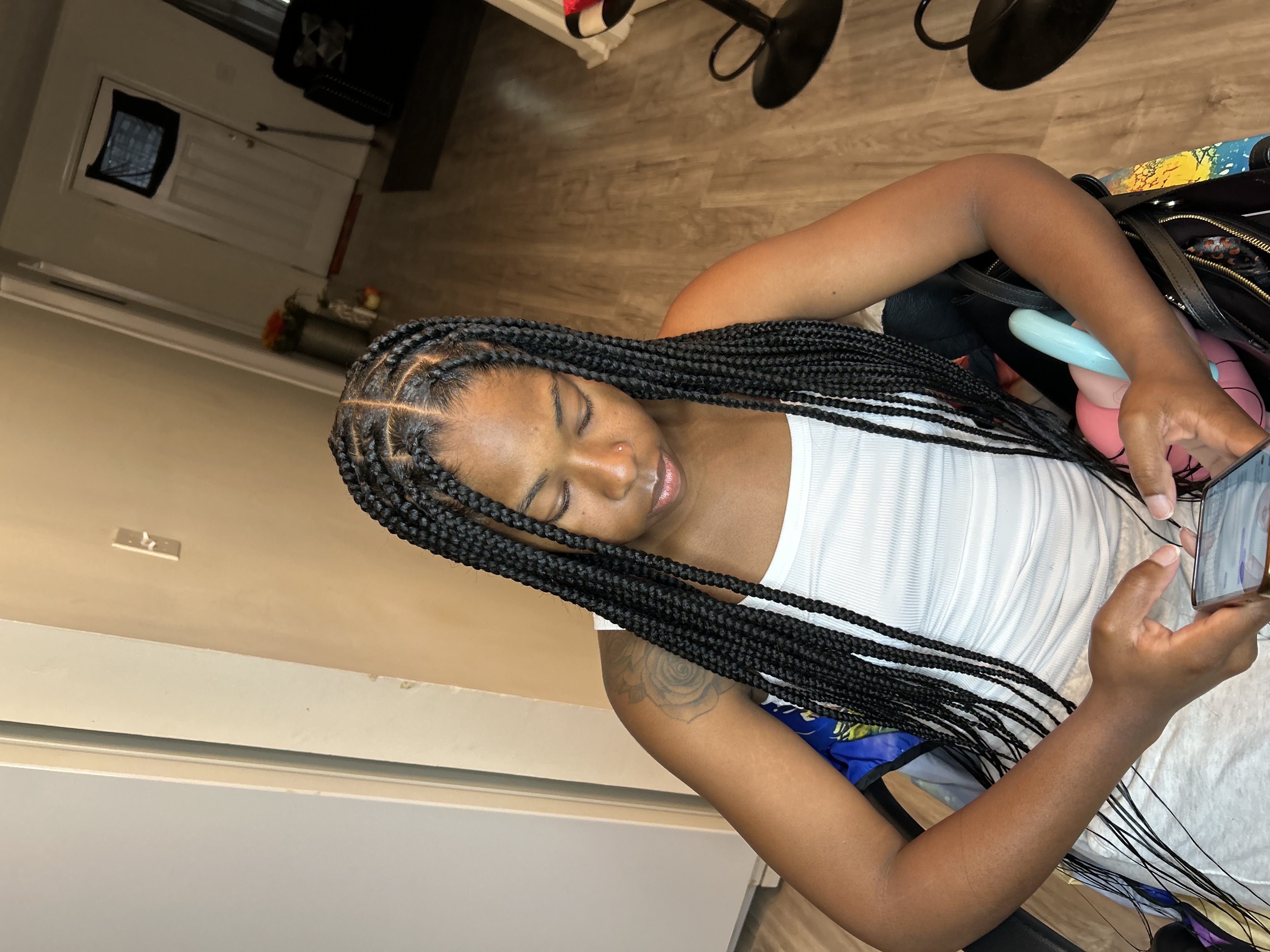 Large Knotless at LaNaya Styles in Gastonia, NC