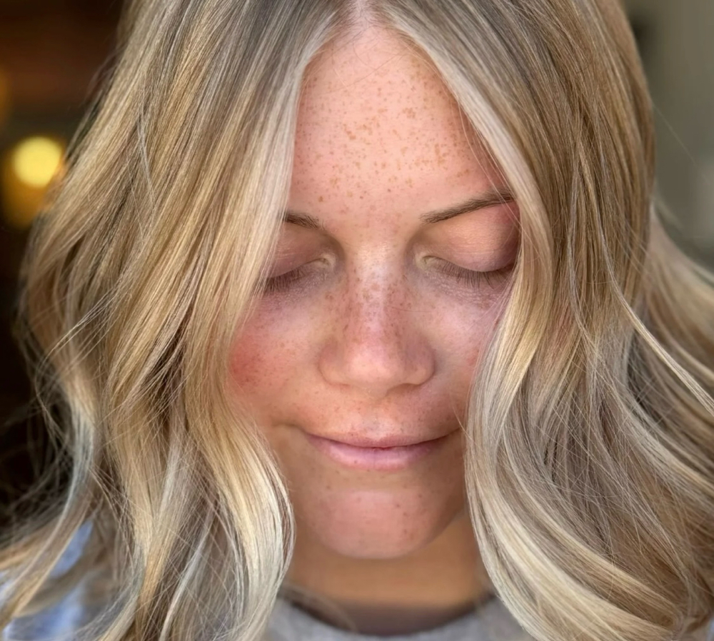 Face Framing Highlights