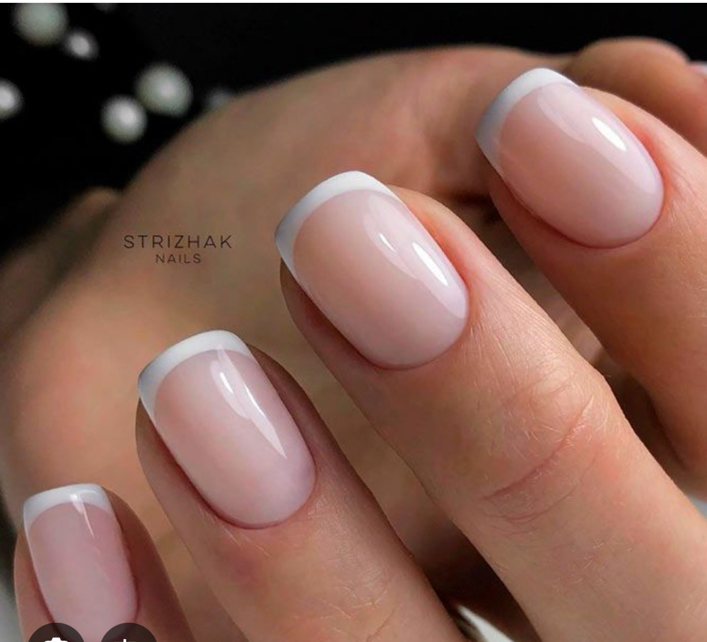 French Gel Manicure