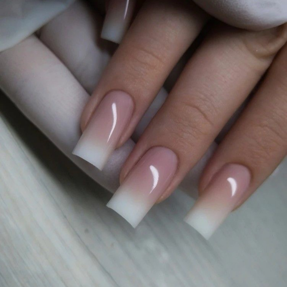 Long Luxury Hidden French $155 at Julia Nails Florida in Orlando, FL