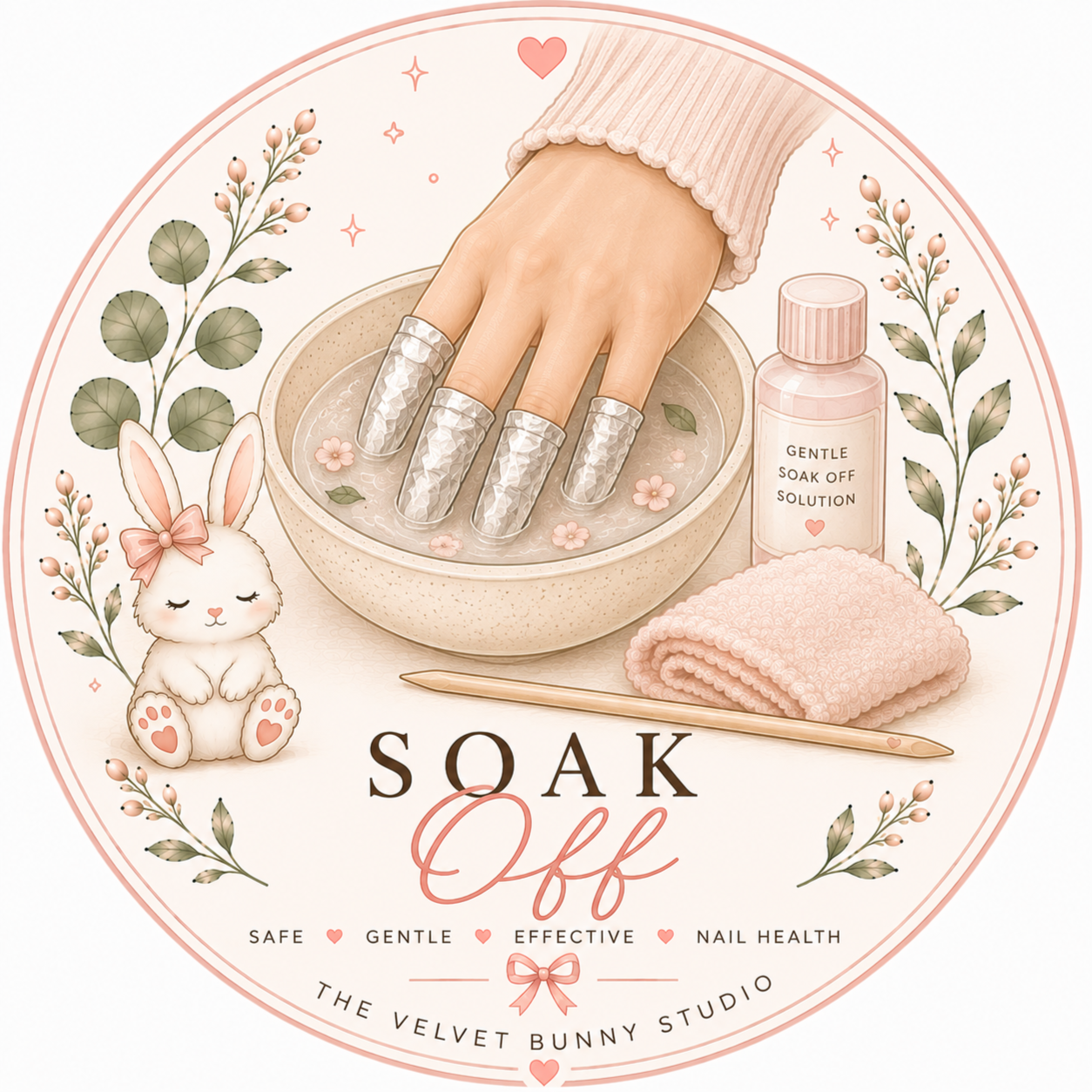 Soak Off at The Velvet Bunny Studio in Tulsa, OK