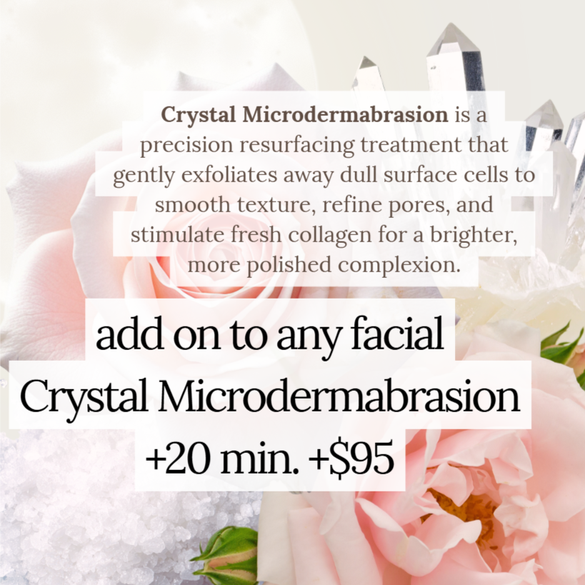 CRYSTAL MICRODERMABRASION at Andrea D'Ambrosio, The Dothan Aesthetician, LUNA LAB Spa + Wellness in Dothan, AL