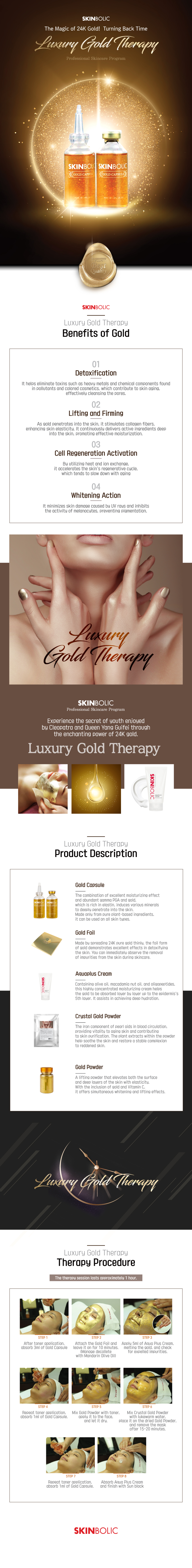 Luxury Gold Therapy - Pro 24k Gold