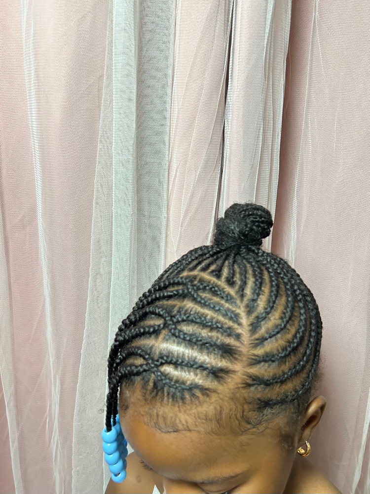 Braided Ponytail at Braids & Bows in Columbus, OH