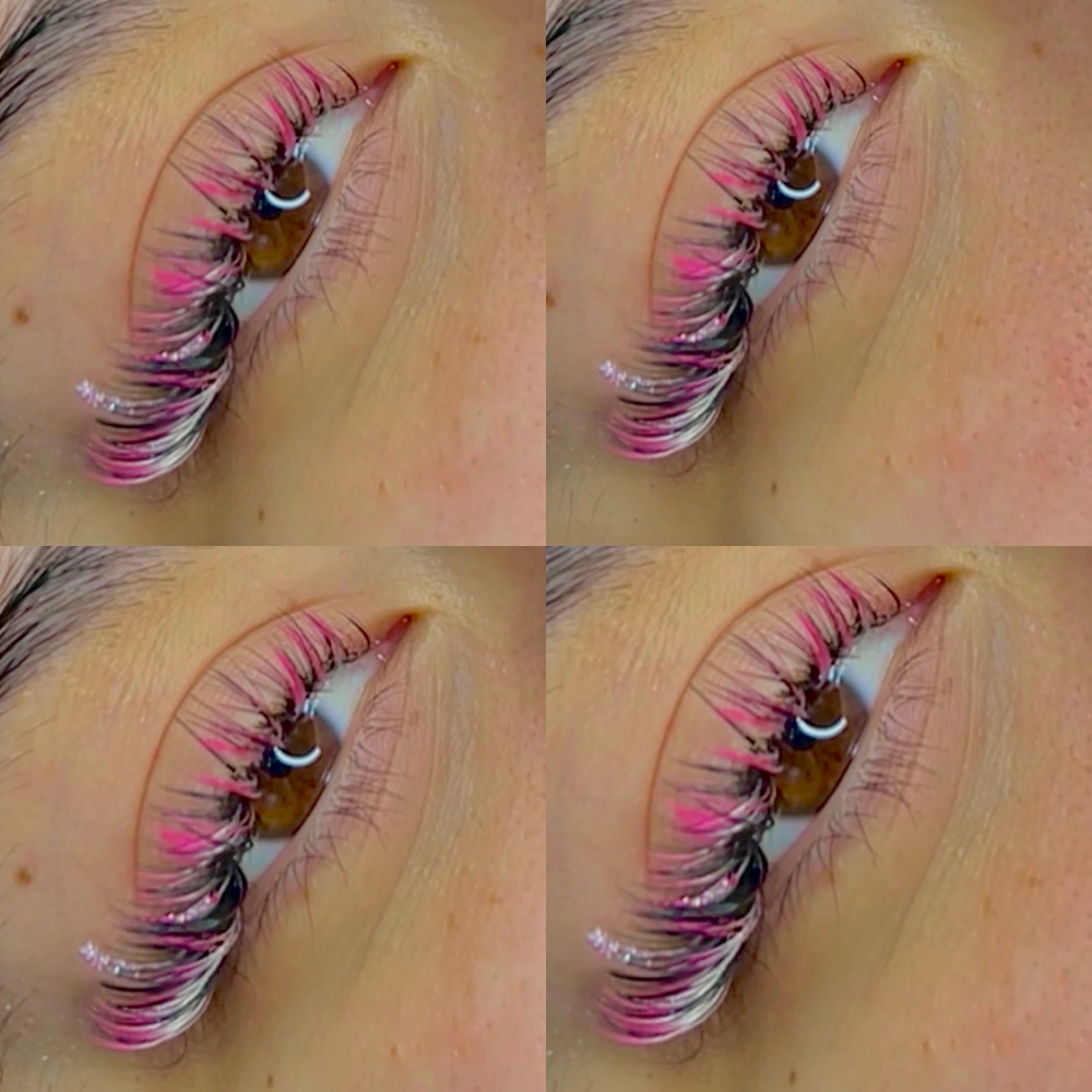 Colored Lashes