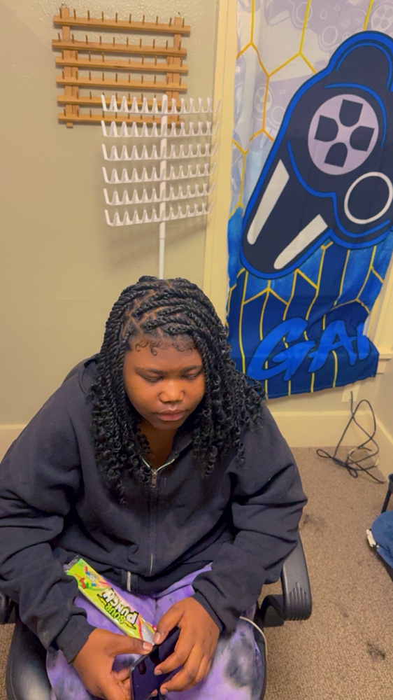 Starter Locs With Hair (teen)