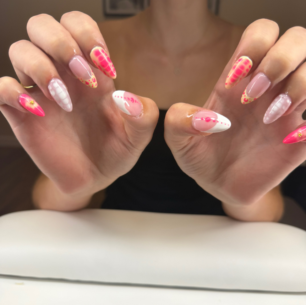 Gel-X Set With Tier 3 Nail Art at Nails by Hannah LLC in Fond du Lac, WI