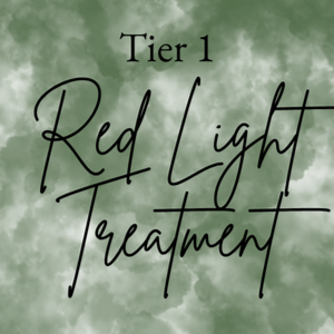 Tier 1- Red Light Treatment at Allison Esthetics in Florence, AL