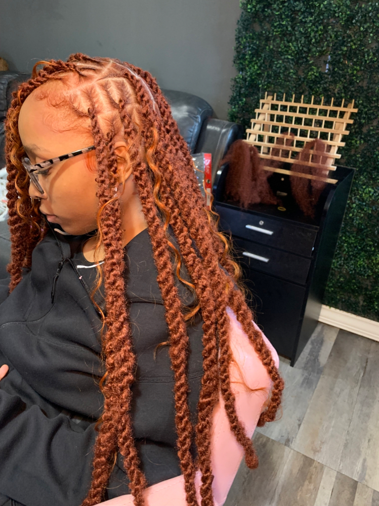 Mid Back Length Rope Twist at Myrathestylist in Philadelphia, PA