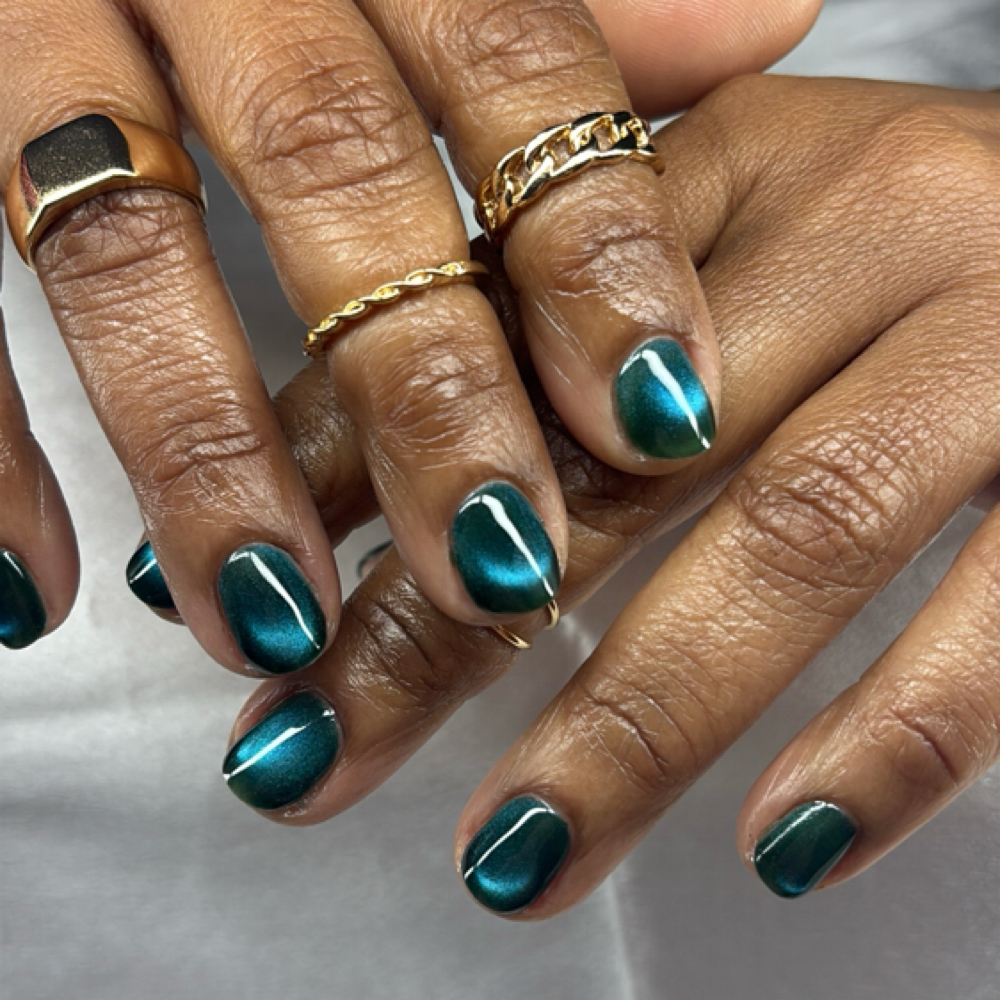 Gel manicure at Nail Therapy by Bri in Miramar, FL