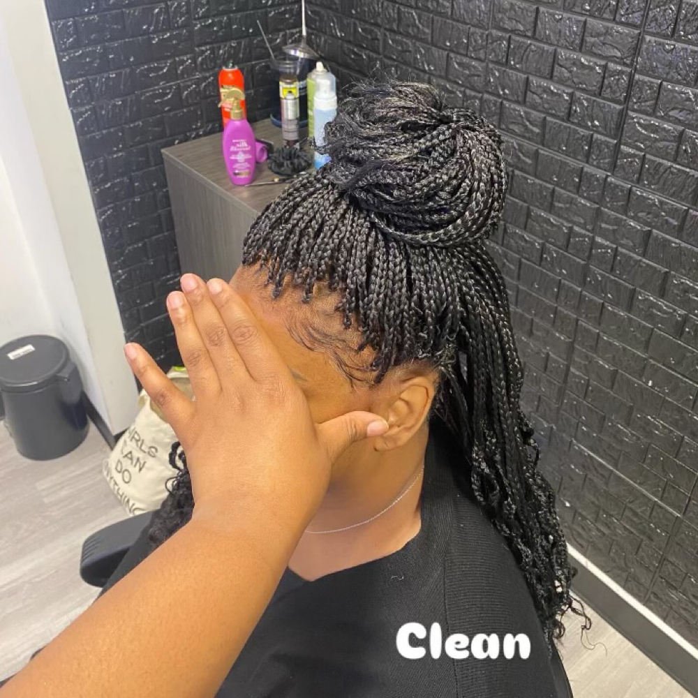 Lace Frontal Knotless Braids at Meenahsbeauty in Clifton, NJ