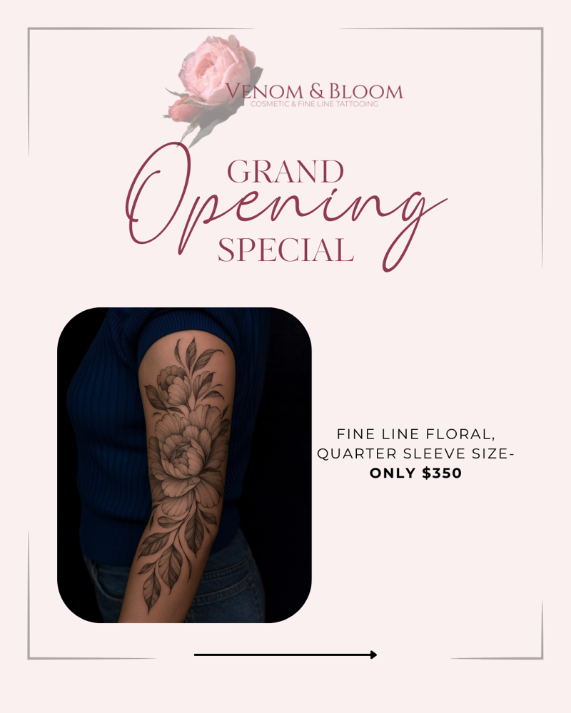 Grand Opening Fine Line Floral