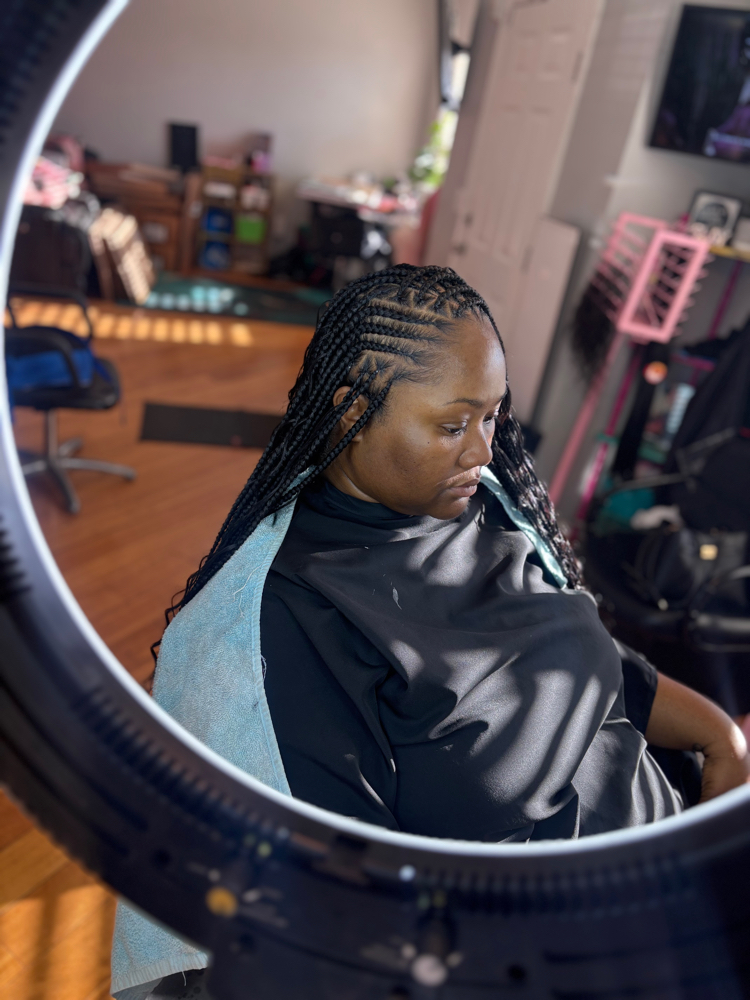 Fulani Knotless Braids at BraidsByLici in Kansas City, MO
