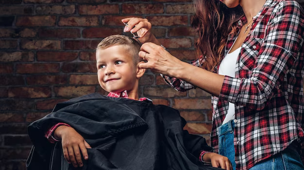 Childs Hair Cut 10 And Under