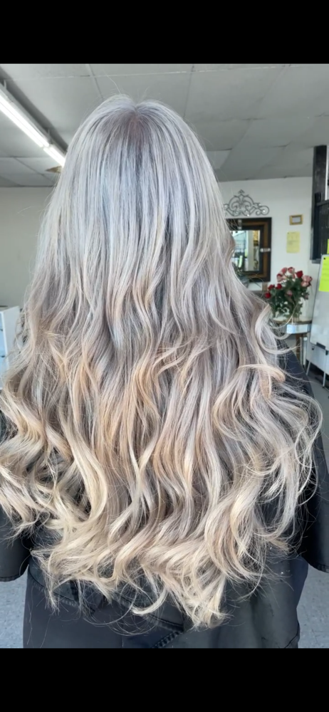 Roots Only Bleach & Tone (4-6week)