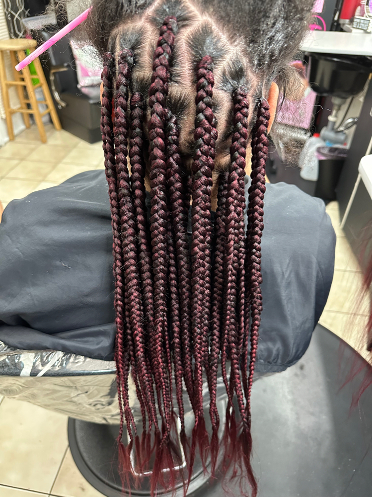 Individual Medium Box Braids