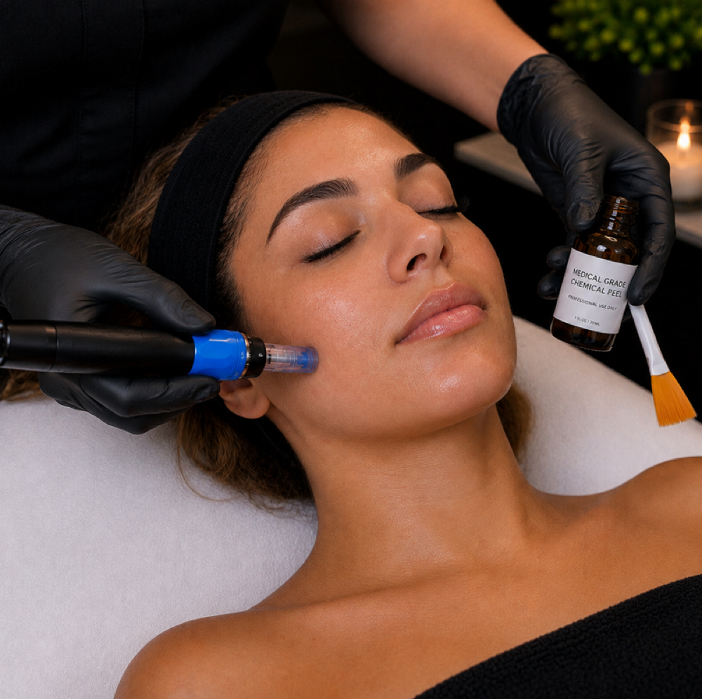 Microneedling with Peel at Eunique Radiance Aesthetics & Skincare in Marietta, GA