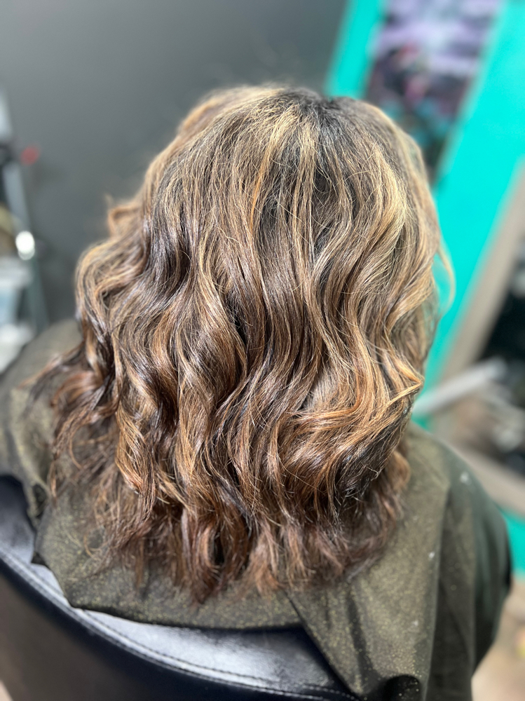 Partial Highlight at BeYoutiful Lashes & Hair in College Station, TX