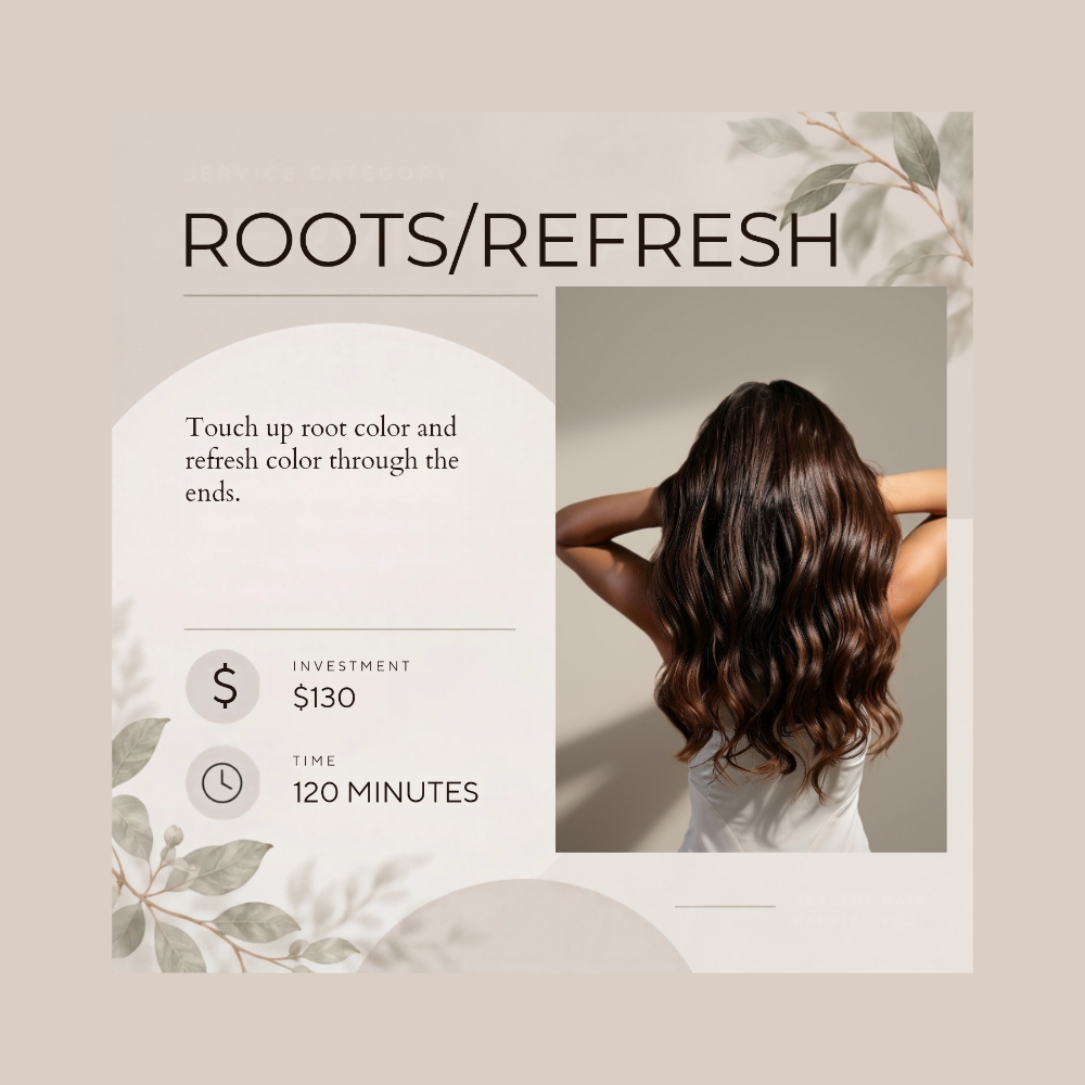 Roots And Refresh at Shannon West Hair in Loveland, CO