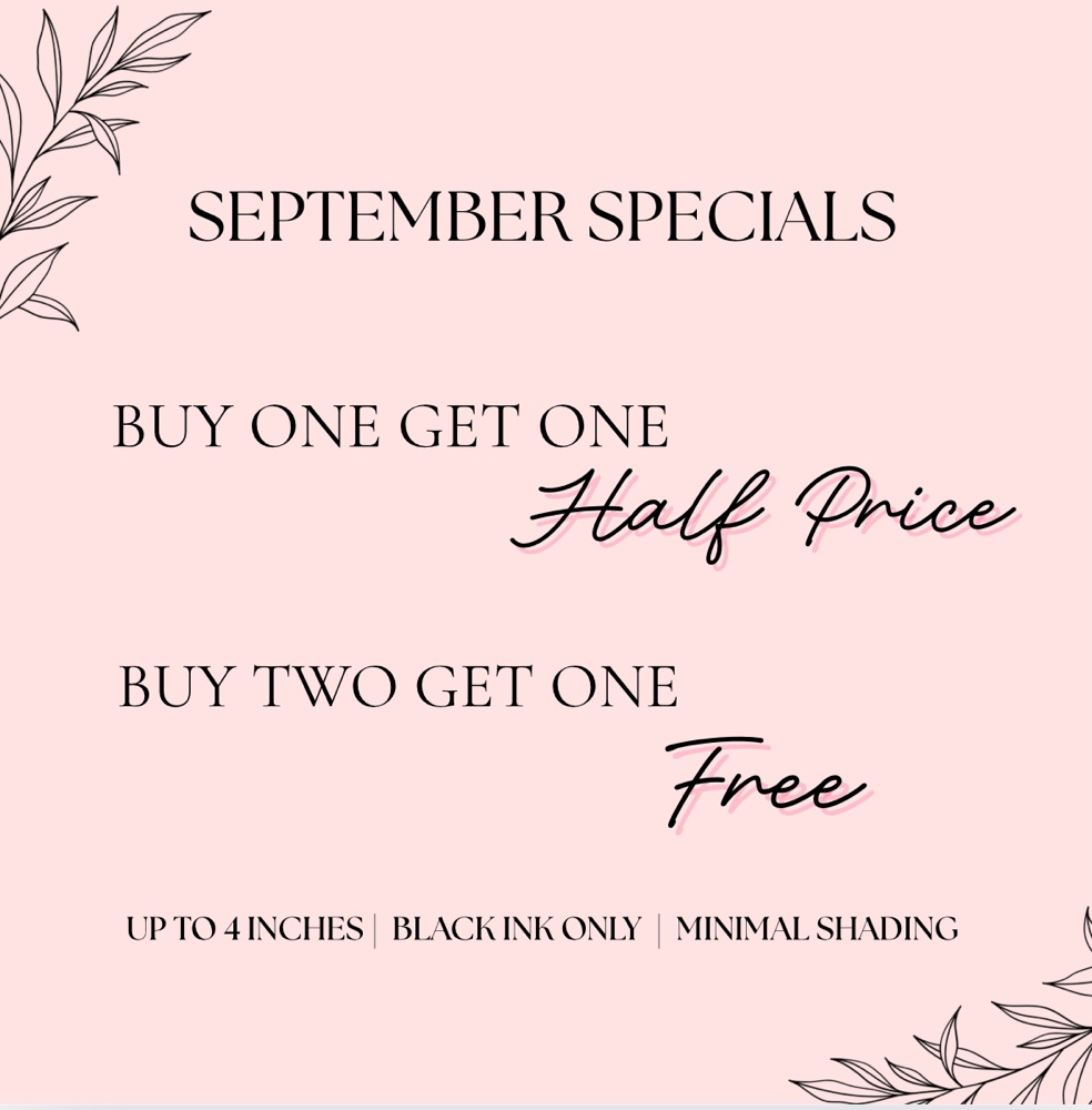 September Specials