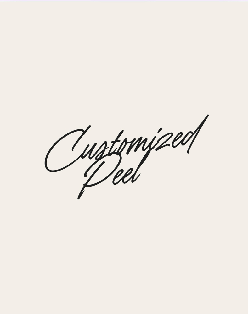 Customized Peel
