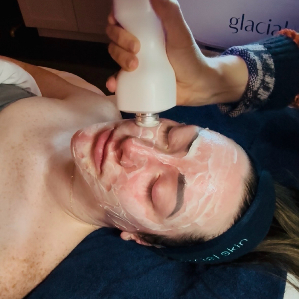 Custom Glacial Gloss Treatment at SOULFUL SKIN CO. in Columbus, OH