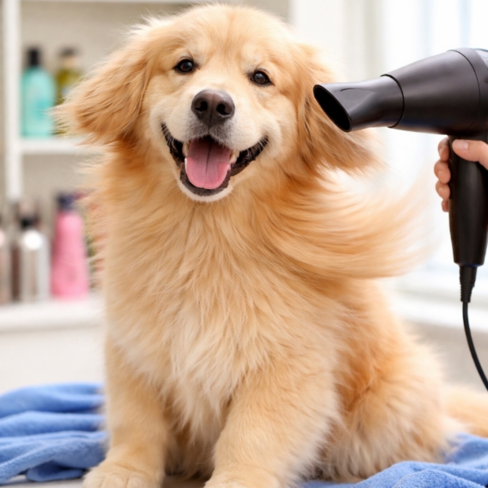 Bath & Blow Out at Salty Paws Pet Spa with Sam in North Bend, OR