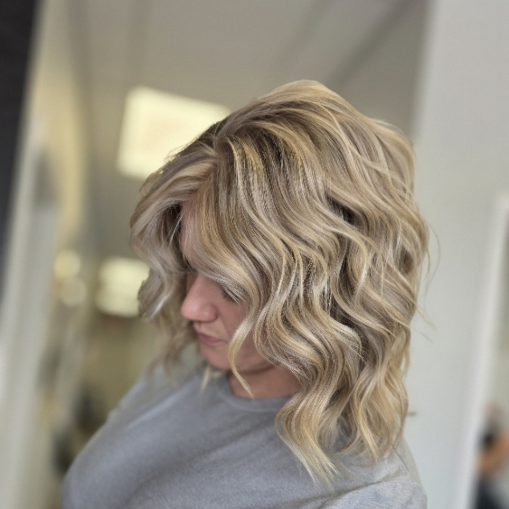 Full Foil Maintenance at Blonding & Extensions with Latisha in Andover, KS