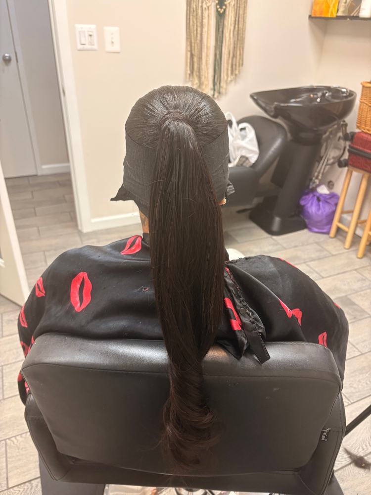Sleek Ponytail at Simply Mika Beauty Co. in Frederick, MD