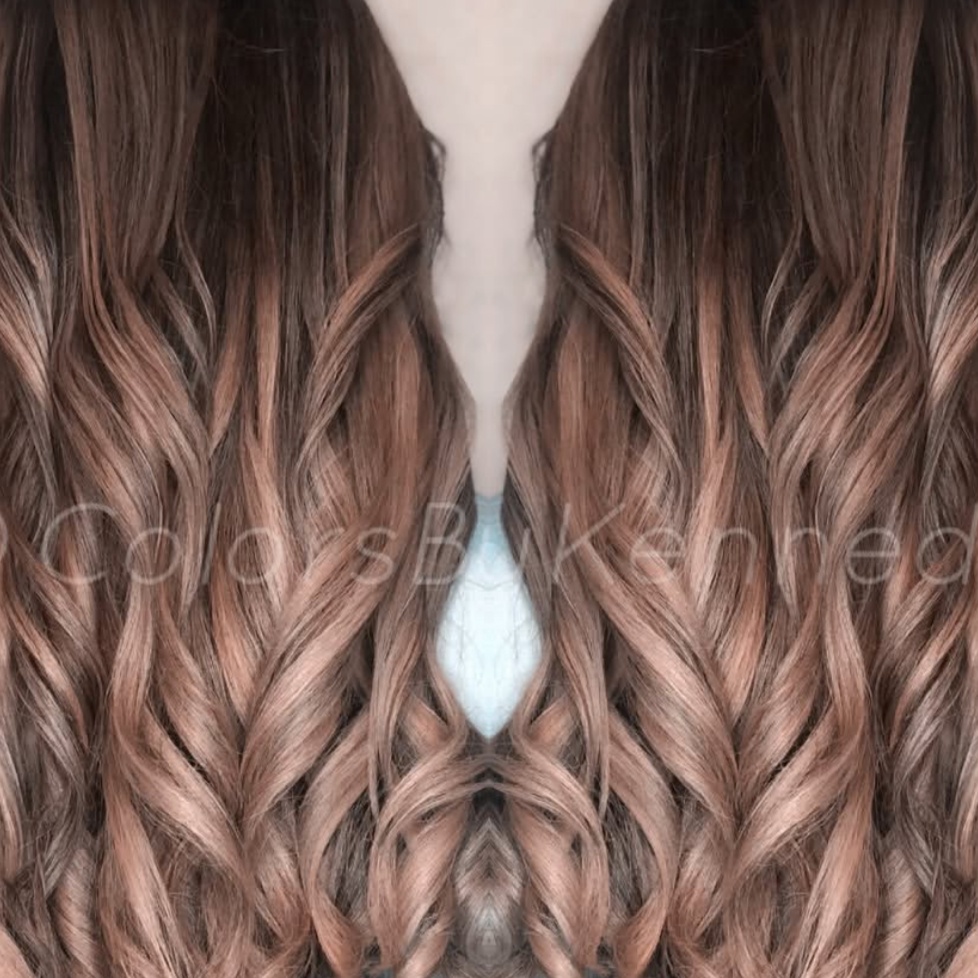 Iron styling at Colors By Kennedy in Rome, GA