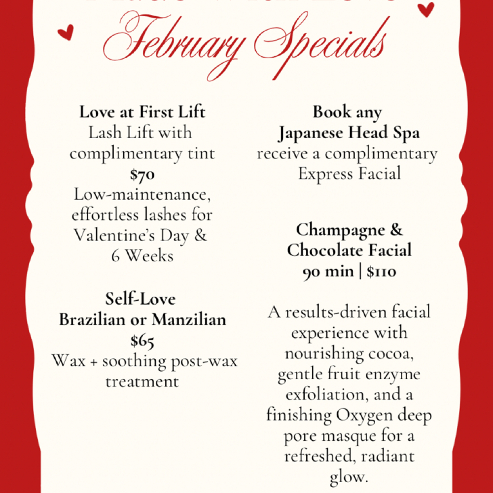 February Specials