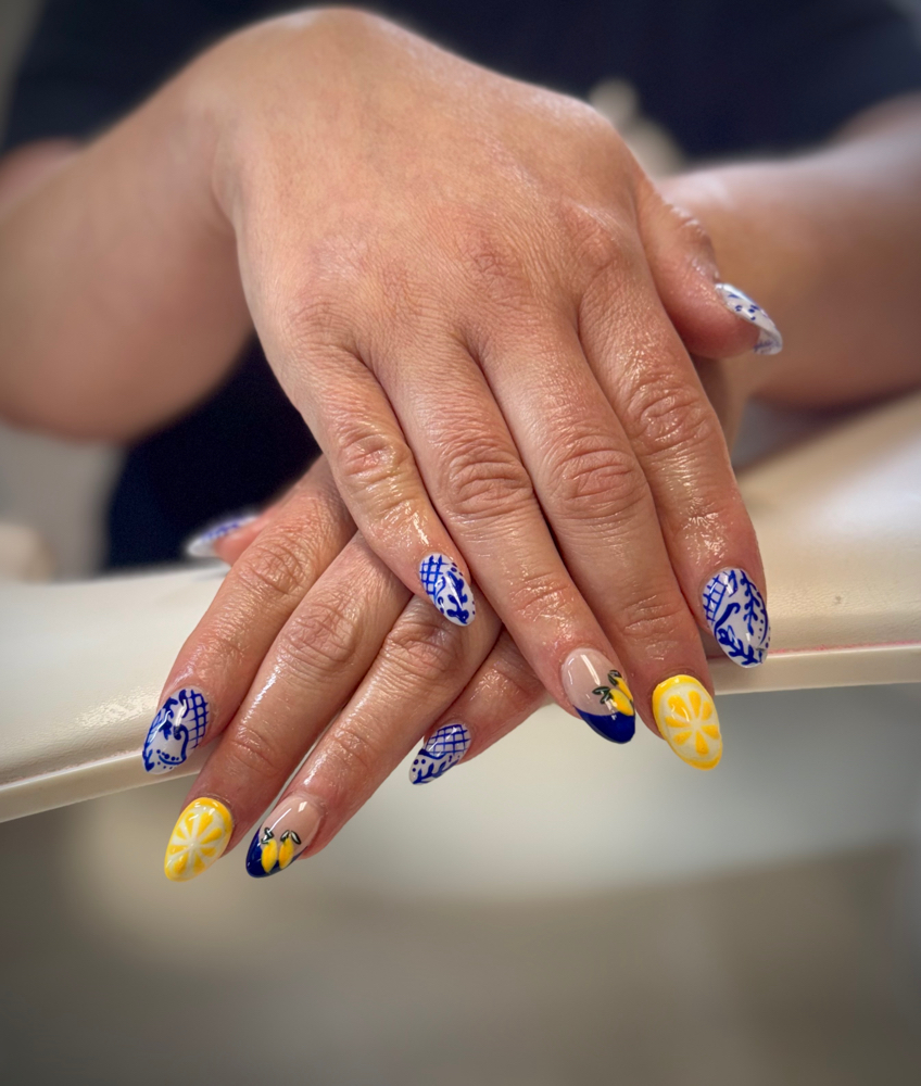 Acrylic Fill Detailed Designs at JP Nail Designs in ky, KY