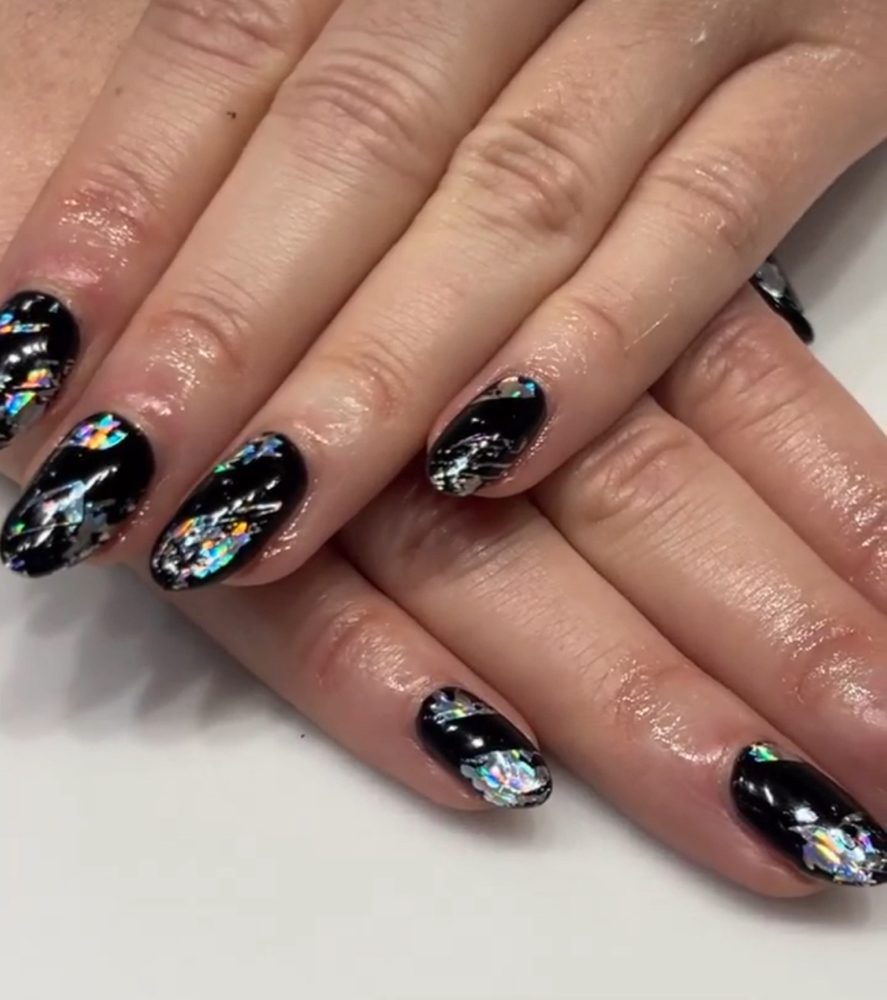 Add-on: Transfer Foil Nail Art