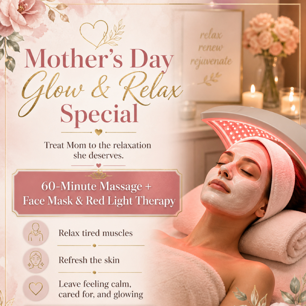 Mother’s Day, Glow & Relax Special! at Perfect Touch Massage by Deena in Ponca City, OK